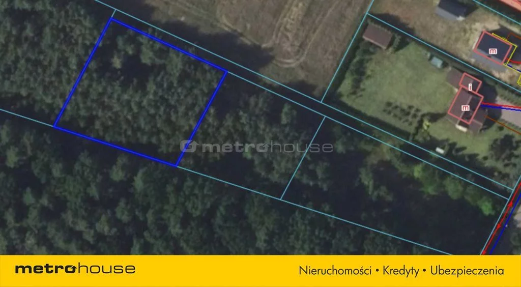 Działka 1 597,00 m², oferta nr , SGRUFU719, Zalesie Borowe