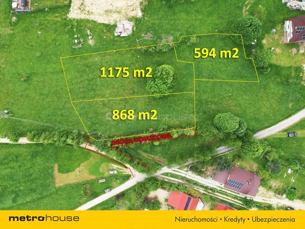Działka 868,00 m², oferta nr , SGZEJY673, Zawoja