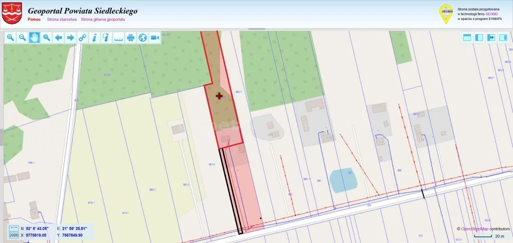 Działka 3 891,00 m², oferta nr , SGDOPY366, Żeliszew Duży