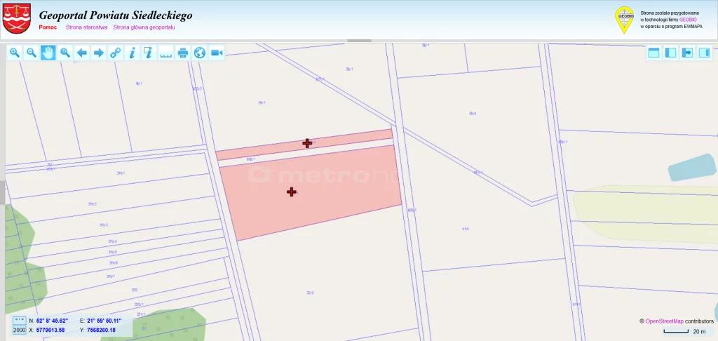 Działka 9 283,00 m², oferta nr , SGMOTA533, Żeliszew Podkościelny