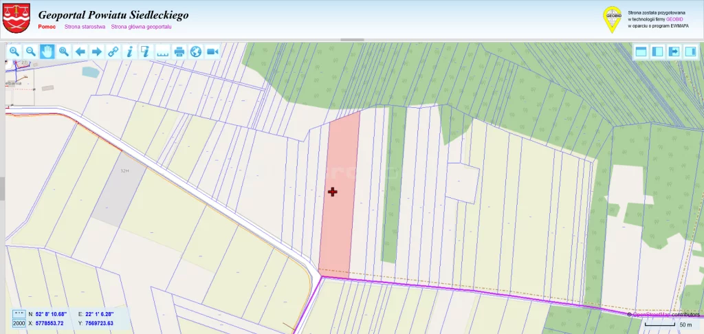 Działka 14 313,00 m², oferta nr , SGHEGA258, Żeliszew Podkościelny