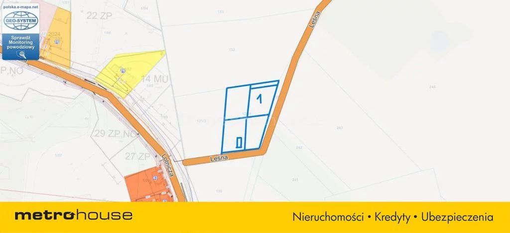 Działka 1 000,00 m², oferta nr , SGPUZU772, Konarzyny, Zielona