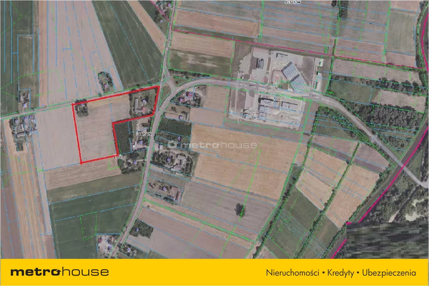 Działka 39 400,00 m², oferta nr , NOWY550, Zosin