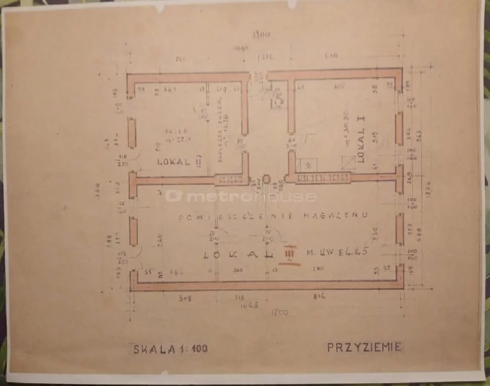 Lokal użytkowy 84,45 m², oferta nr , SLLOLO497, Siedlce, Bohaterów Getta
