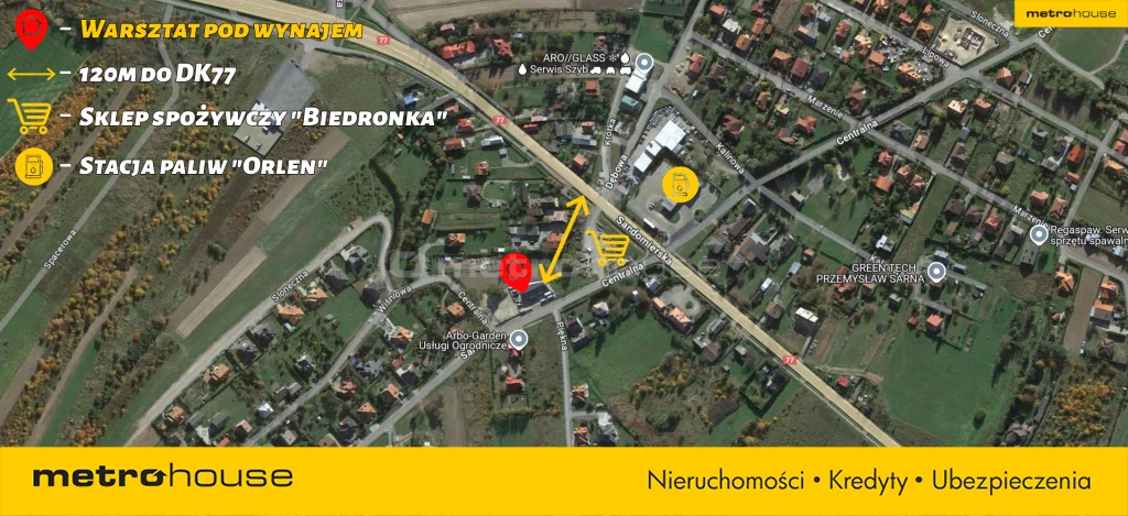 Obiekt 244,00 m², oferta nr , WODITU969, Agatówka, Centralna