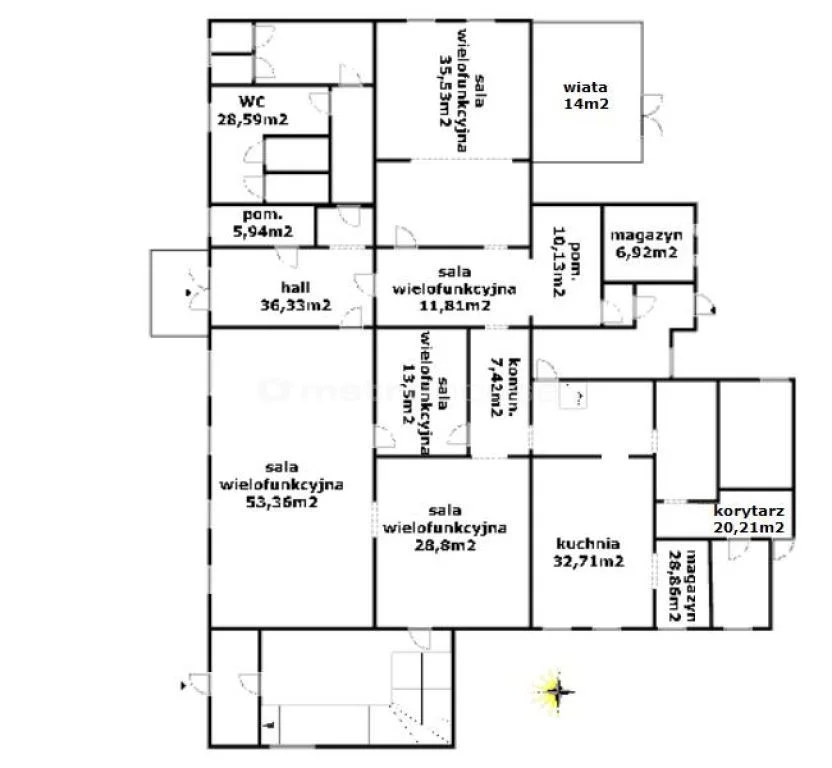 Lokal użytkowy 299,90 m², oferta nr , BUZE837, Chojnice
