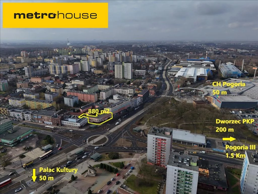 Lokal użytkowy 800,00 m², oferta nr , DYHI437, Dąbrowa Górnicza, Centrum, Centrum