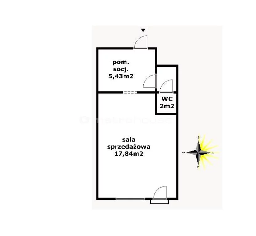 Lokal użytkowy 25,27 m², oferta nr , SANI949, Darłowo