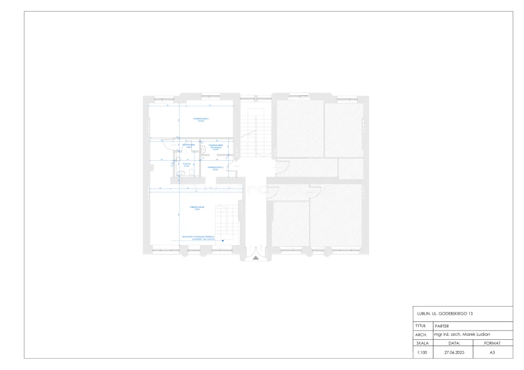 Lokal użytkowy 147,24 m², oferta nr , SLJESA826, Lublin, Wieniawa, Wieniawa, Godebskiego