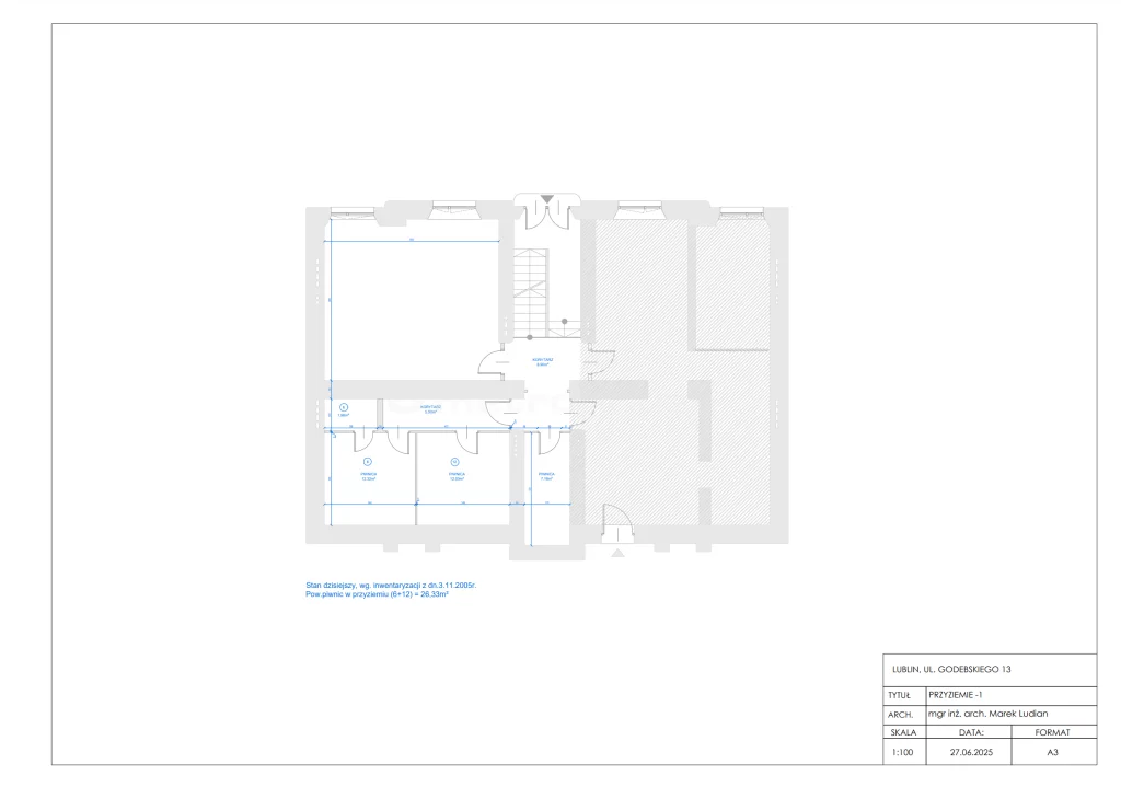 Lokal użytkowy 147,24 m², oferta nr , SLJESA826, Lublin, Wieniawa, Wieniawa, Godebskiego