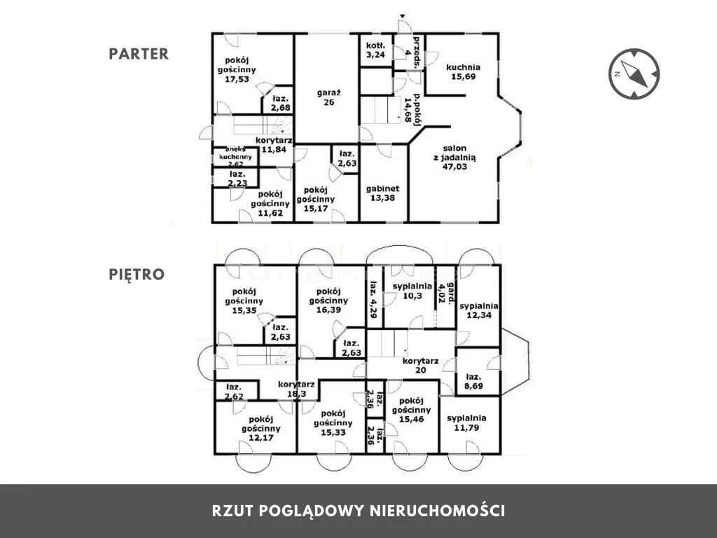 Obiekt 360,00 m², oferta nr , NASA232, Grzybowo