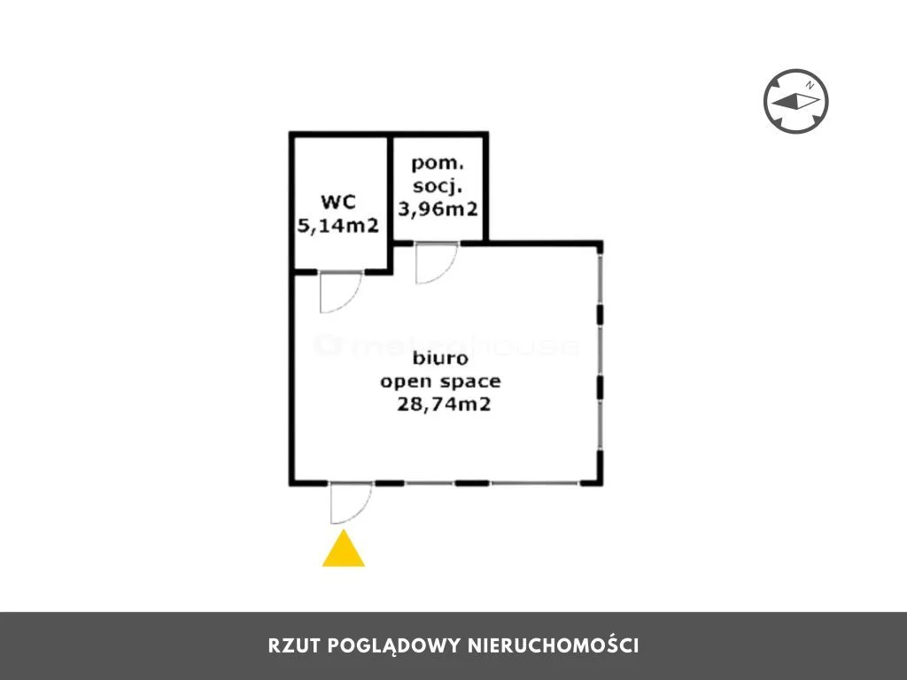 Lokal użytkowy 37,84 m², oferta nr , NAWU969, Kołobrzeg, Helsińska