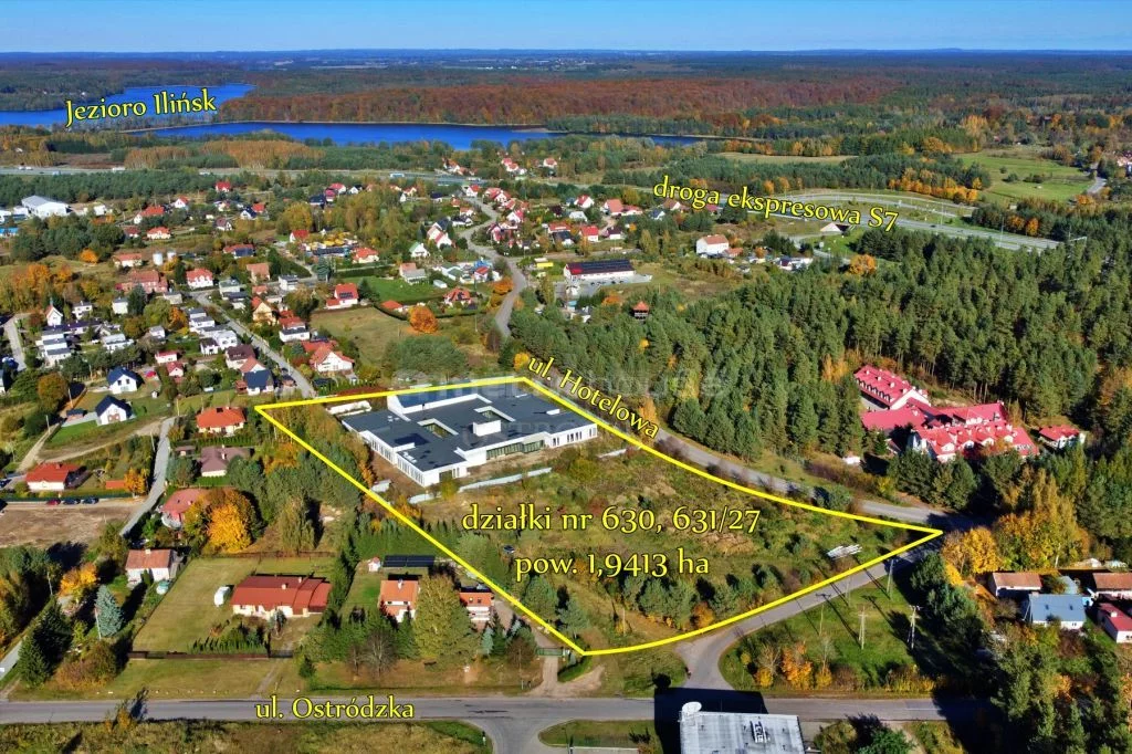Lokal użytkowy 4 180,00 m², oferta nr , SLMUVU764, Miłomłyn, Hotelowa