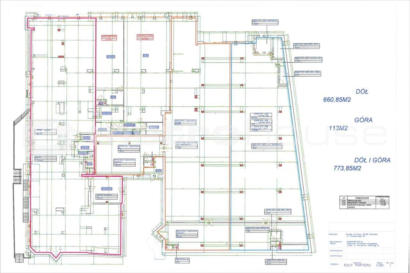 Lokal użytkowy 4,00 m², Jasło, Wynajem