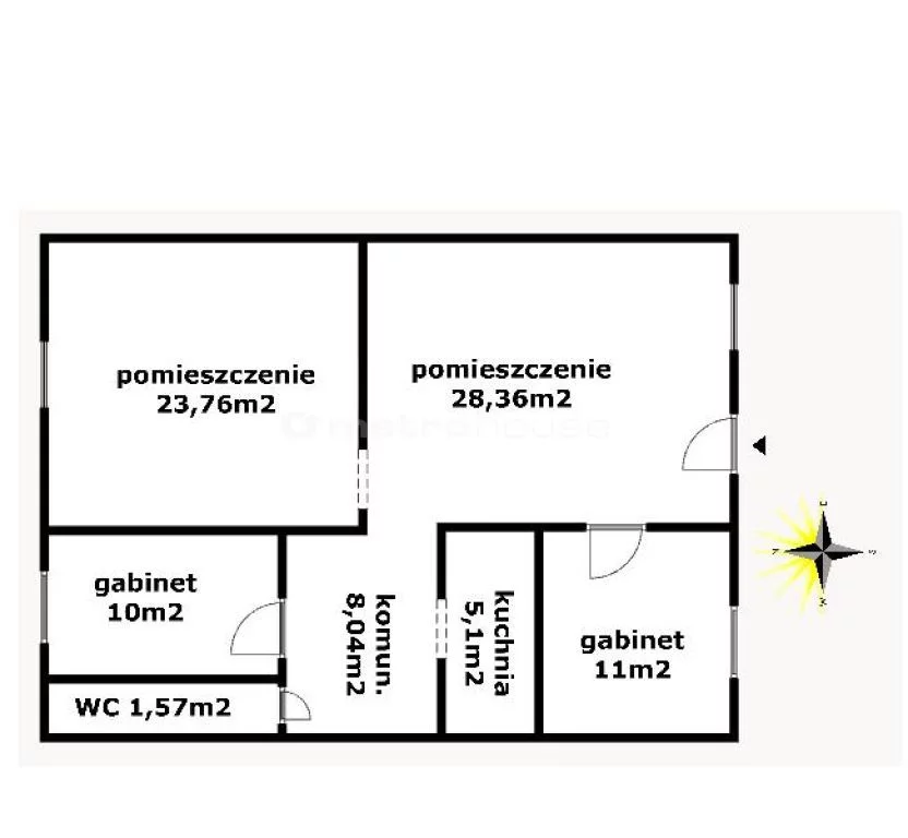 Lokal użytkowy 87,83 m², oferta nr , HYXA499, Jelenia Góra