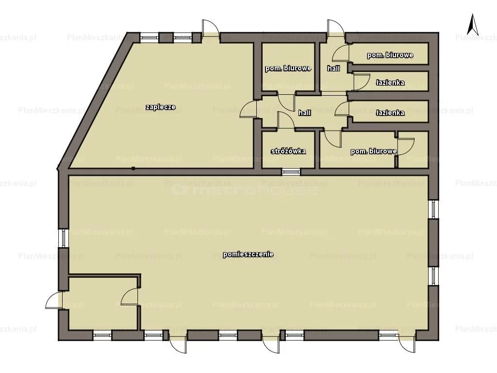 Lokal użytkowy 598,53 m², oferta nr , MIDE282, Kętrzyn