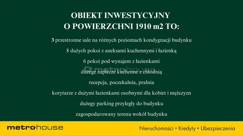 Obiekt 1 910,46 m², oferta nr , SOFUBO169, Kobyłka