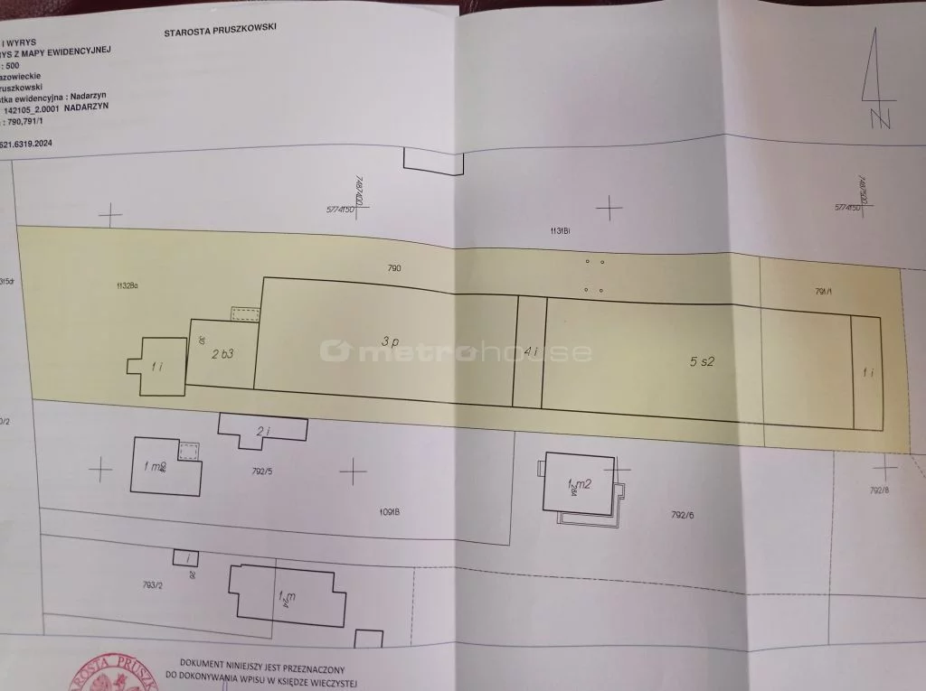 Obiekt 4 168,62 m², oferta nr , SLSIGY344, Nadarzyn, Komorowska