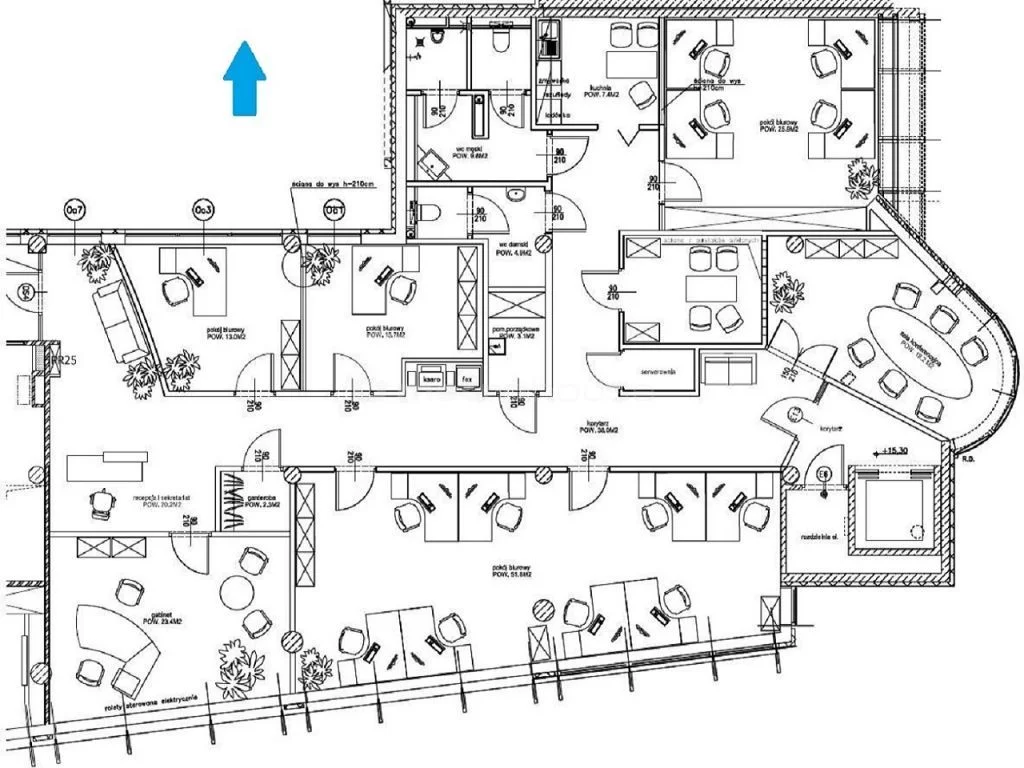 Lokal użytkowy 254,20 m², oferta nr , WLMONA686, Warszawa, Mokotów, Mokotów, Konstancińska