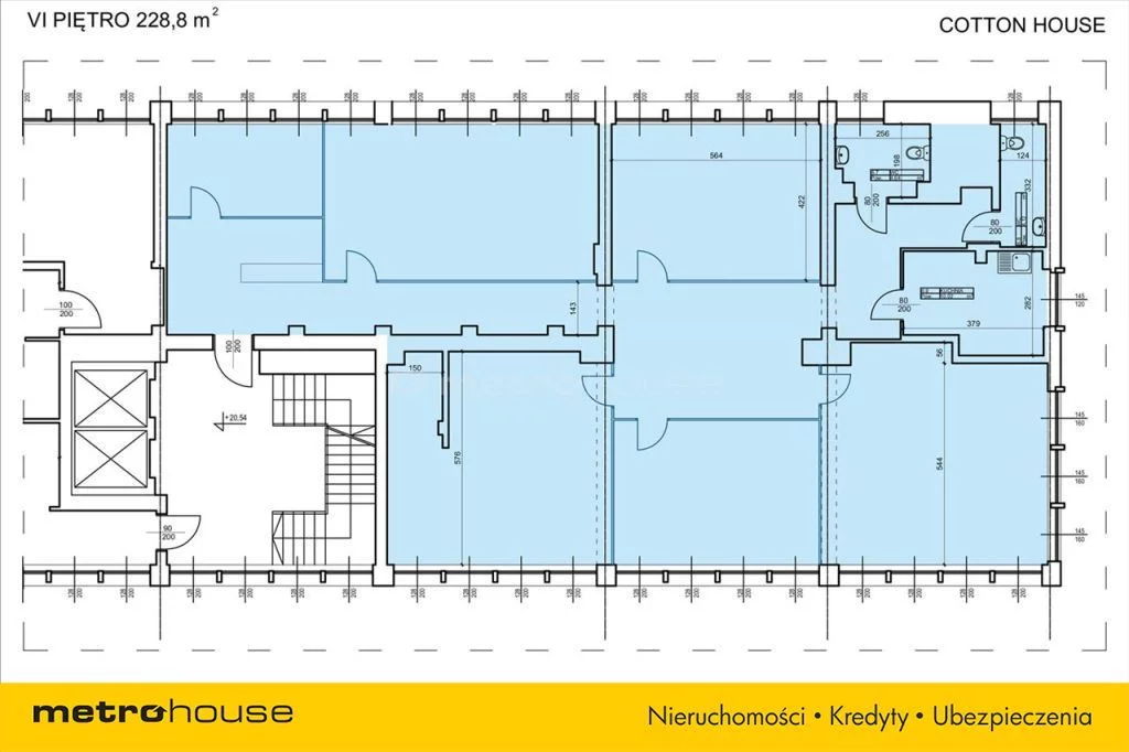 Lokal użytkowy 229,00 m², oferta nr , PAME132, Łódź, Śródmieście, Śródmieście