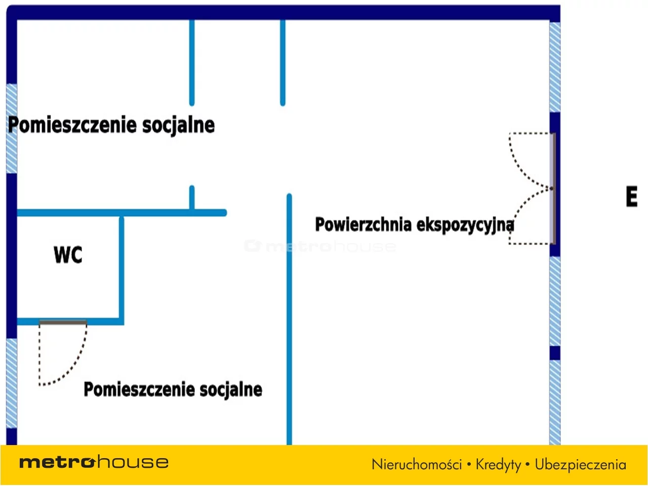 Lokal użytkowy 50,00 m², oferta nr , NOHE780, Łódź, Śródmieście, Śródmieście