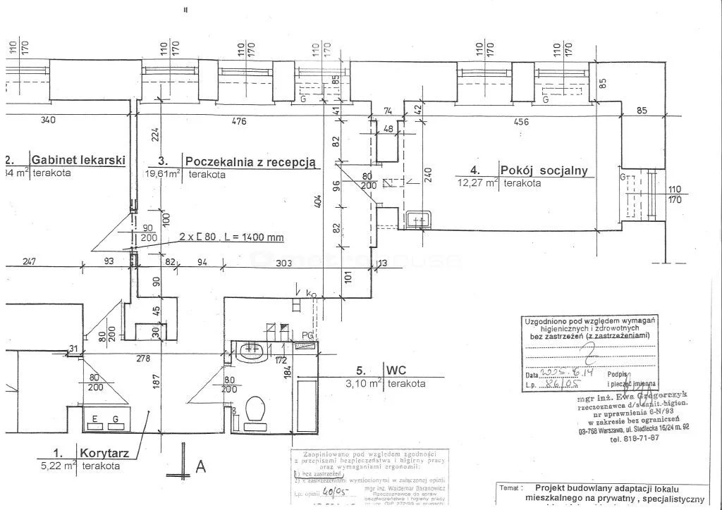 Lokal użytkowy 53,88 m², oferta nr , WLRUNO308, Warszawa, Śródmieście, Śródmieście, Marszałkowska