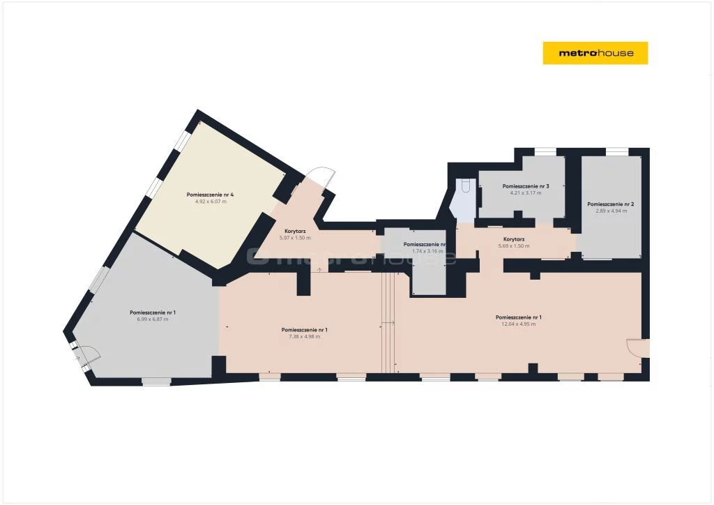 Lokal użytkowy 214,47 m², oferta nr , SLPALA913, Katowice, Śródmieście, Mikołowska