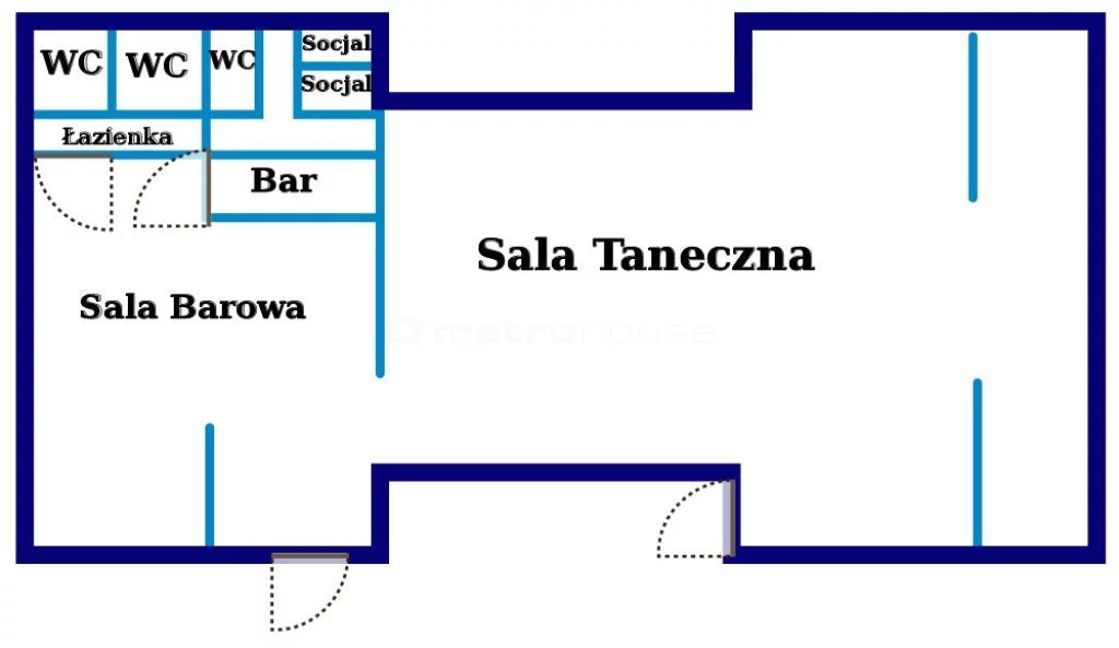 Lokal gastronomiczny 191,90 m², oferta nr , CARI949, Narzym