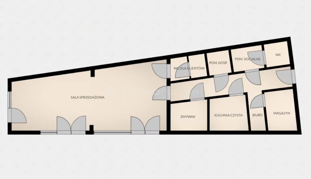 Lokal użytkowy 83,16 m², oferta nr , SLKUFU566, Świnoujście, Plac Wolności
