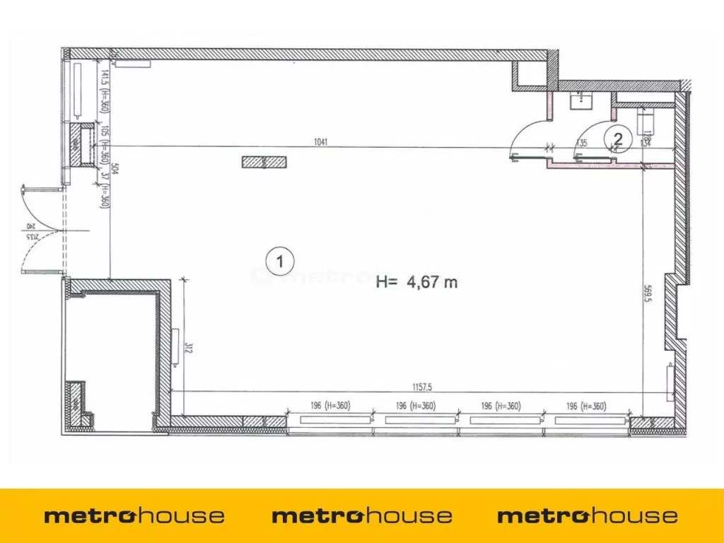 Lokal użytkowy 102,61 m², oferta nr , WLPIVA380, Pruszków, Powstańców