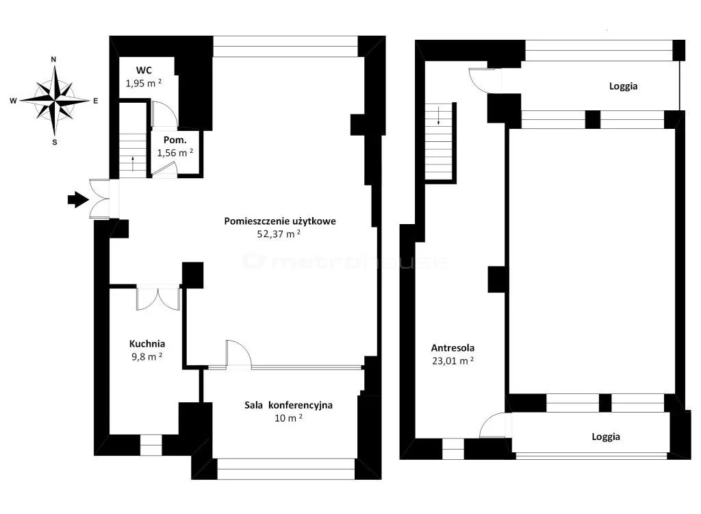 Lokal użytkowy 100,13 m², oferta nr , WLSASO897, Warszawa, Mokotów, Mokotów, Rakowiecka