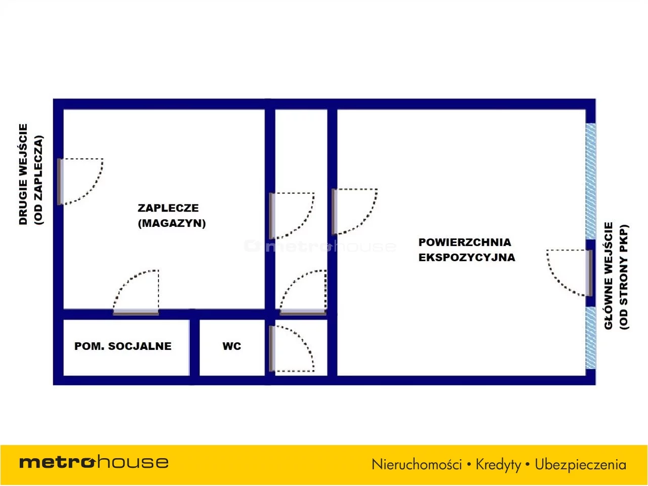 Lokal użytkowy 61,00 m², oferta nr , MYBY521, Rybnik