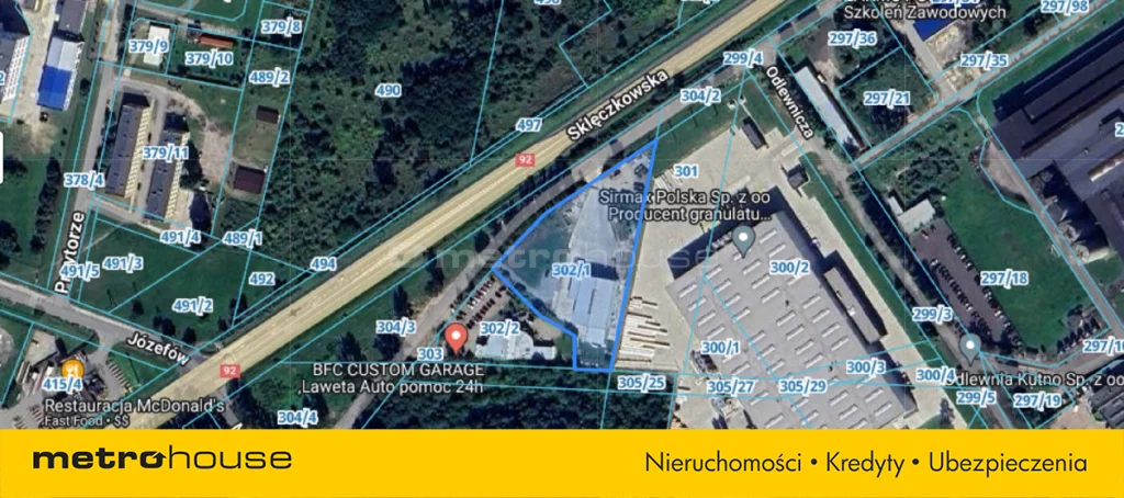 Obiekt 920,00 m², oferta nr , SOJITA934, Kutno, Sklęczkowska
