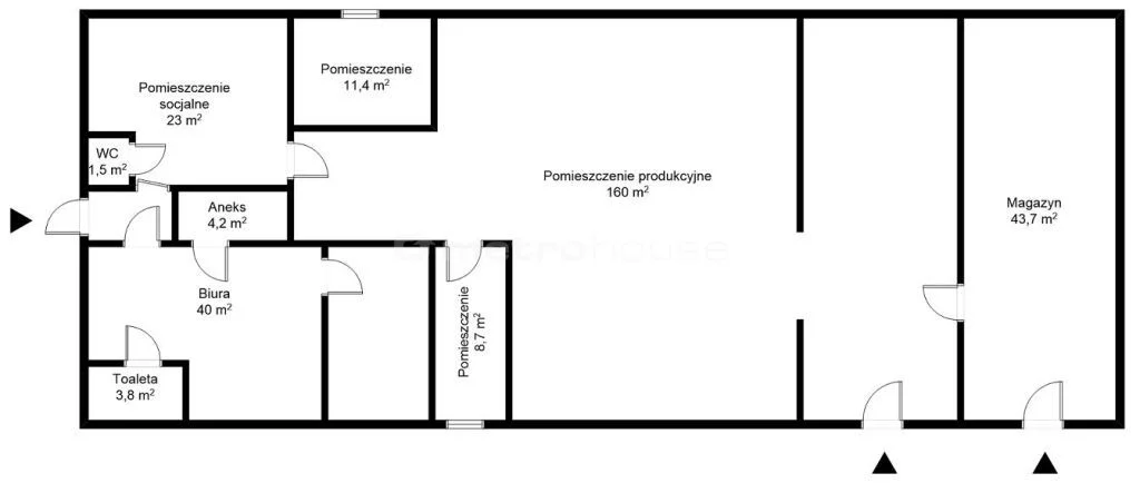 Obiekt 1 097,00 m², oferta nr , HYCO008, Toruń