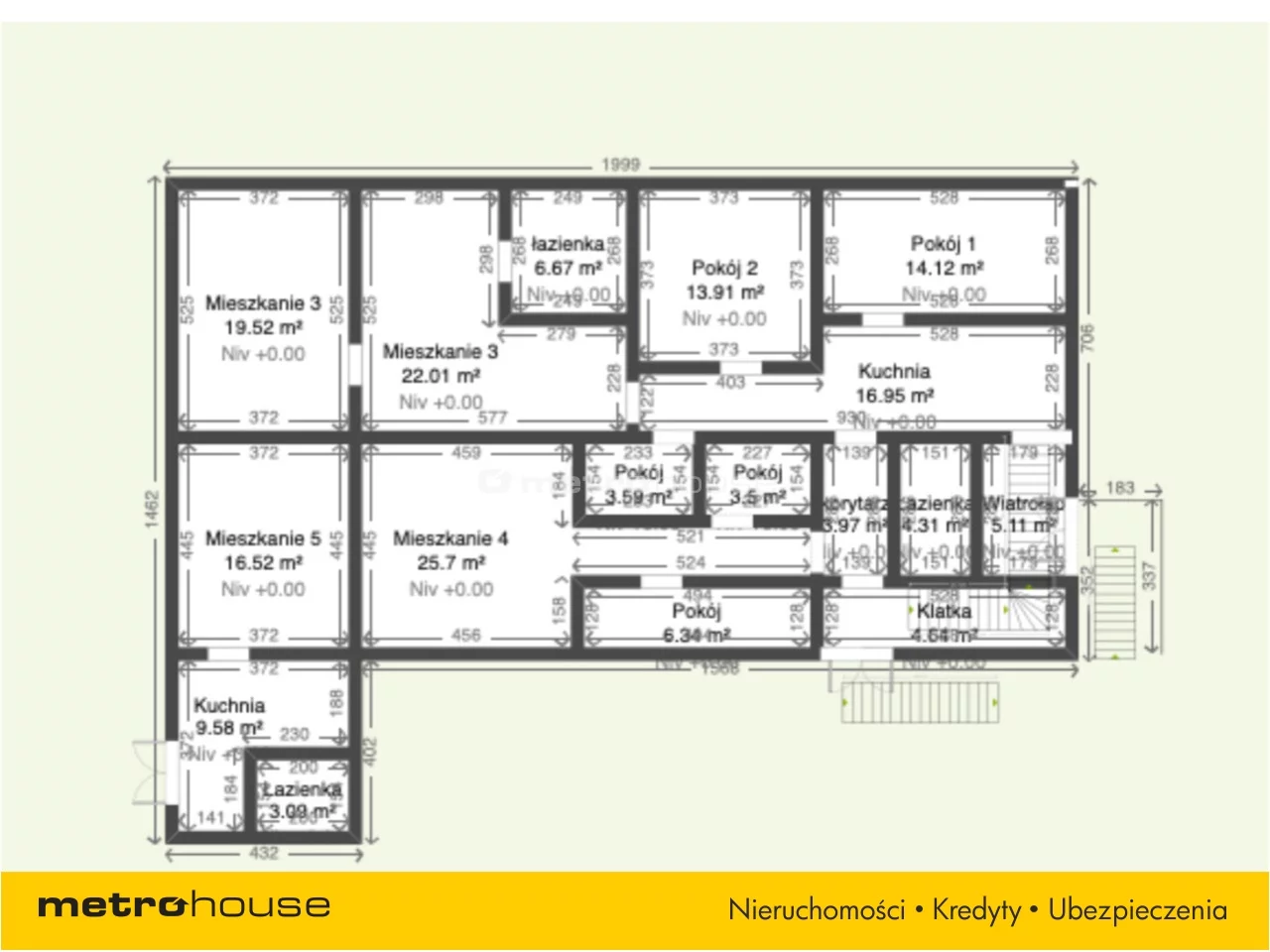Obiekt 380,00 m², oferta nr , MEWA305, Trzciana