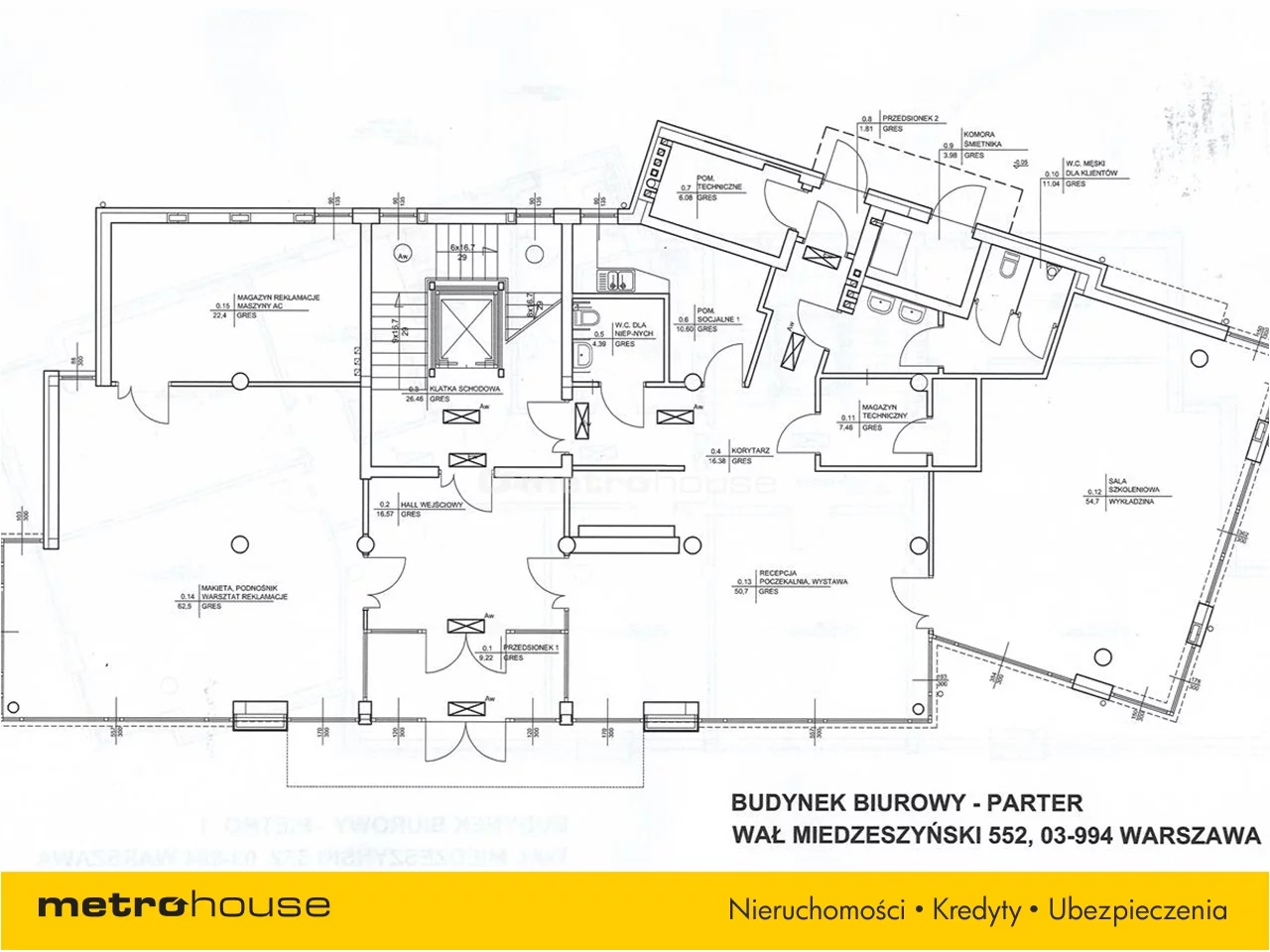 Biuro 876,00 m², oferta nr , ZIBE261, Warszawa
