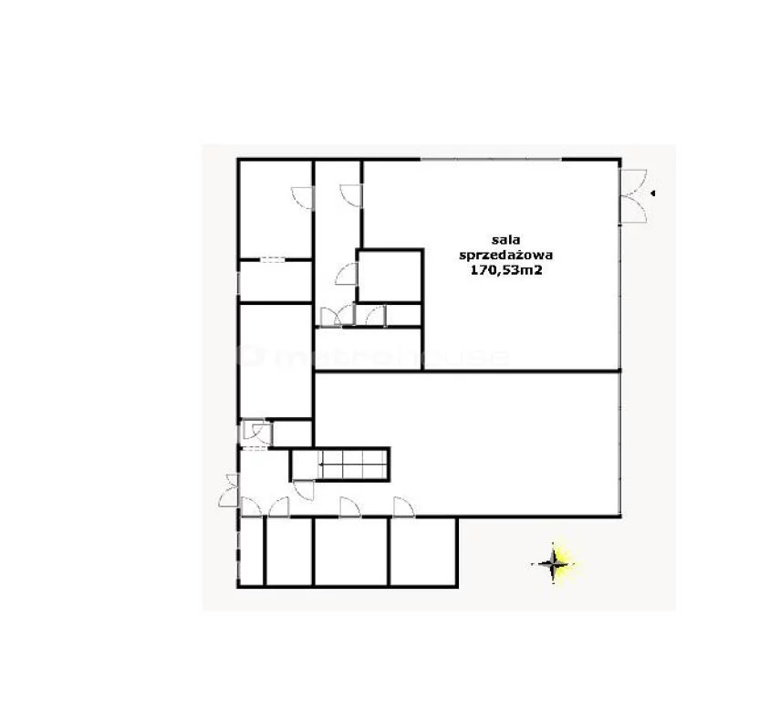 Lokal użytkowy 170,53 m², oferta nr , HUSI151, Warszawa, Mokotów, Mokotów
