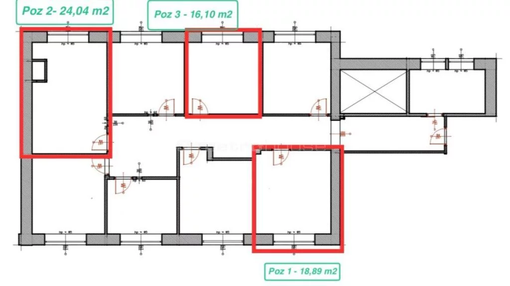 Lokal użytkowy 24,04 m², oferta nr , TETY249, Warszawa, Mokotów, Mokotów