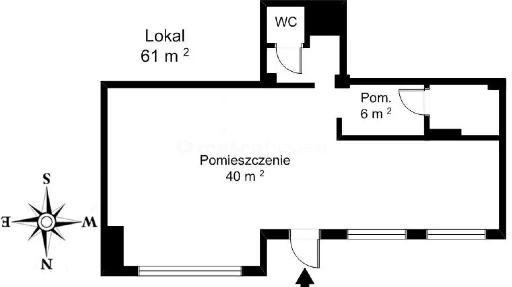 Lokal użytkowy 61,00 m², oferta nr , XUDI347, Warszawa, Ursynów, Ursynów