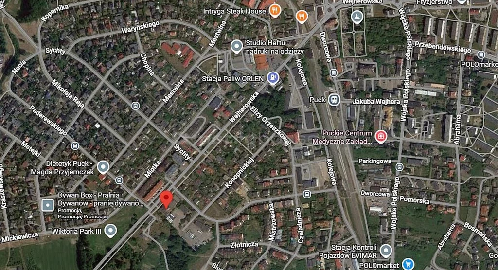 Lokal użytkowy 1 050,00 m², oferta nr , SLBANI974, Puck, Wejherowska