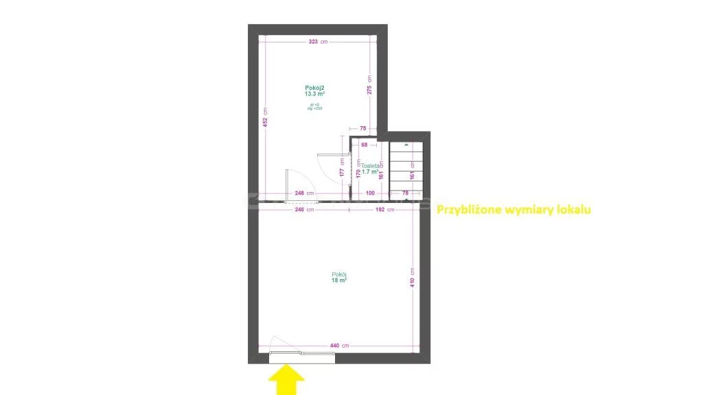 Lokal użytkowy 32,20 m², oferta nr , FYLA611, Wojkowice