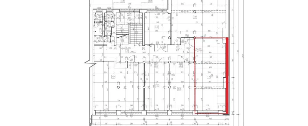 Lokal użytkowy do wynajęcia, 44,45 m², oferta nr WLBODA867