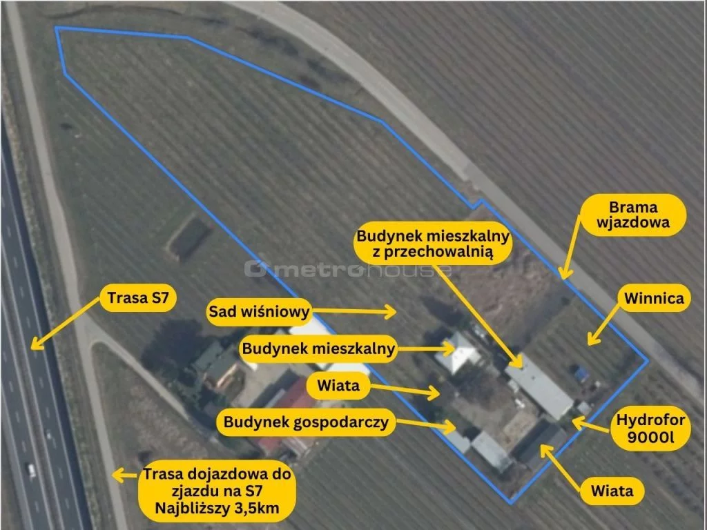 Obiekt 16 348,00 m², oferta nr , SOGATI210, Zaborów