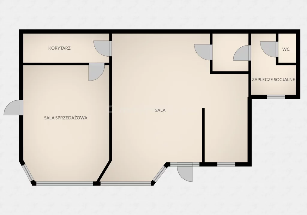 Lokal użytkowy 113,10 m², oferta nr , SLRUSE597, Warszawa, Śródmieście, Śródmieście, Żytnia
