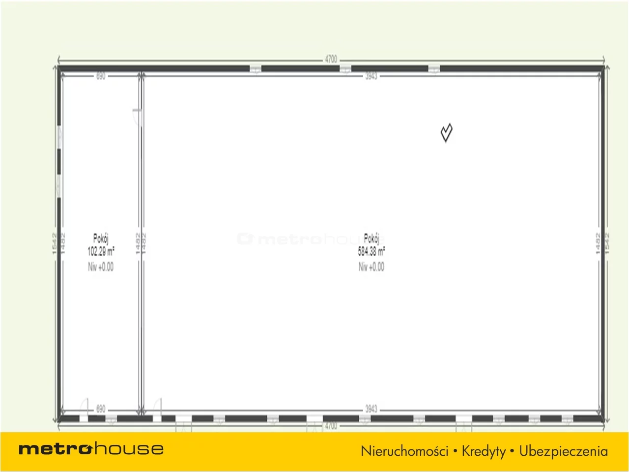 Magazyn 686,00 m², oferta nr , ZOMO065, Dźwierzuty