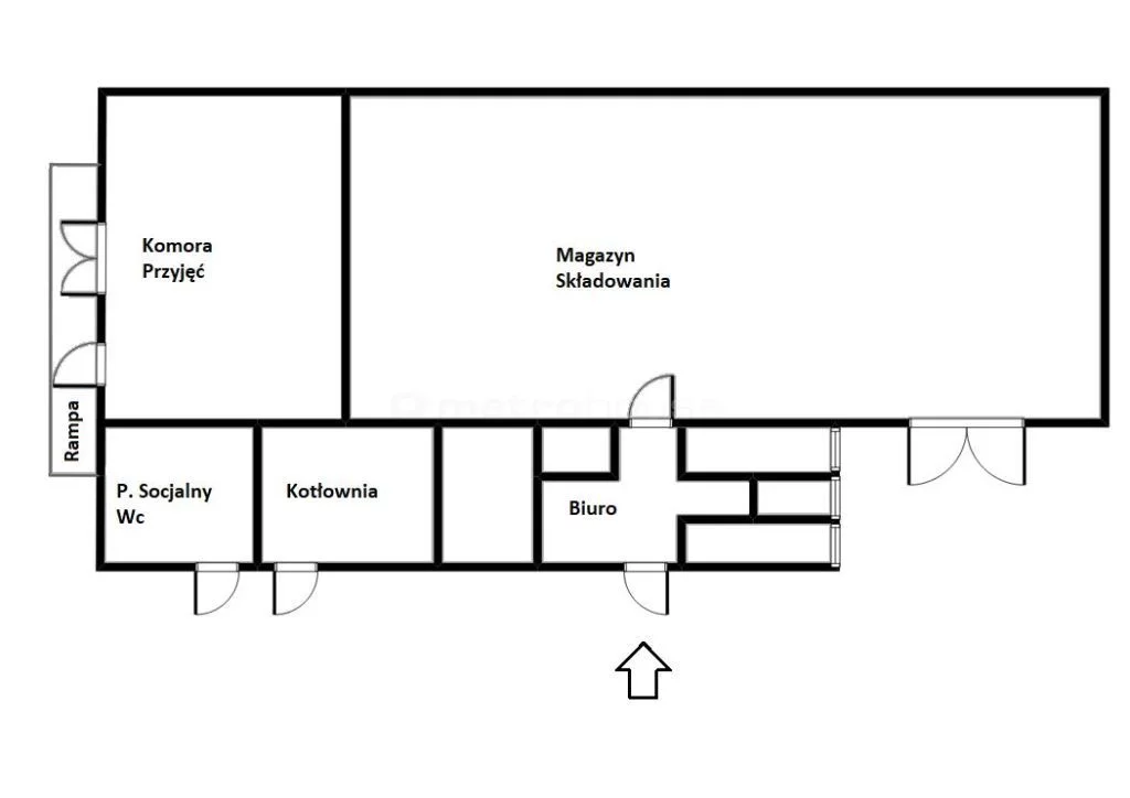 Magazyn 410,00 m², oferta nr , TYPA249, Szeligi