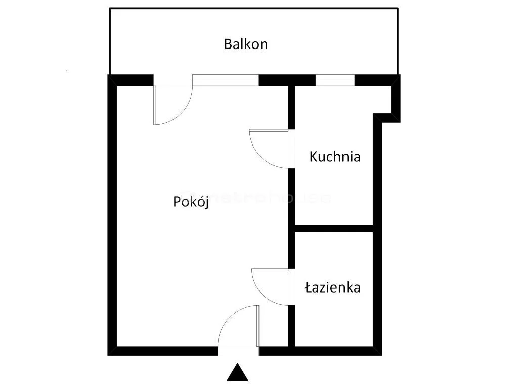 1 pokój, mieszkanie 31,03 m², piętro 4, oferta nr , GAJO114, Grodzisk Mazowiecki, Bairda