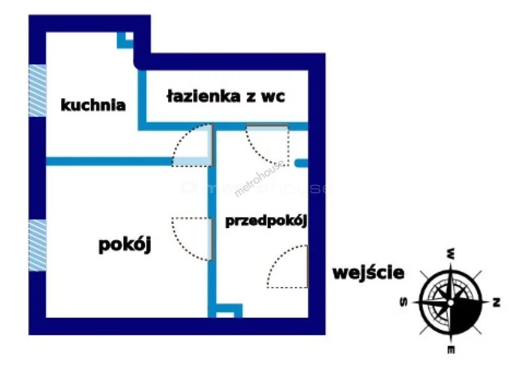 1 pokój, mieszkanie 36,00 m², piętro 2, oferta nr , SMSUBU959, Bobrzany