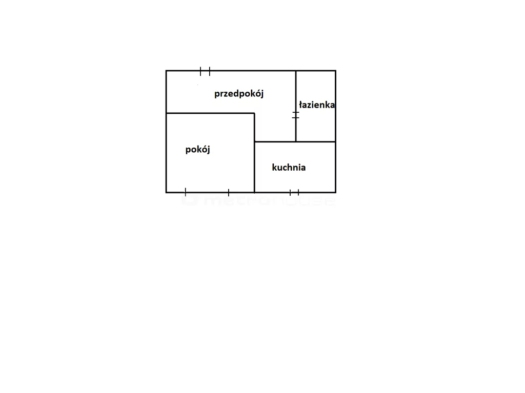 1 pokój, mieszkanie 31,50 m², piętro 2, oferta nr , SMGIBE914, Siedlce, Czerwonego Krzyża