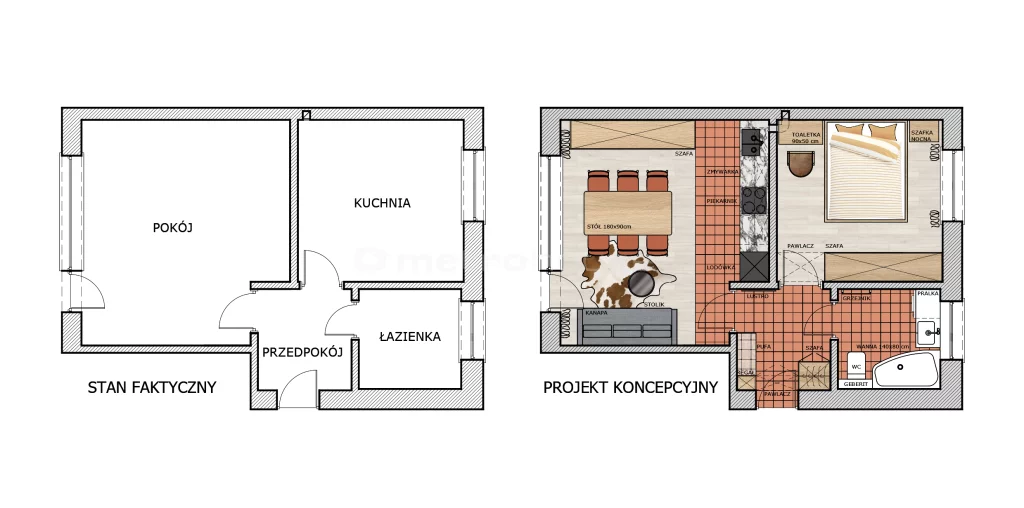 1 pokój, mieszkanie 38,64 m², parter, oferta nr , SMFUTO723, Kraków, Podgórze Duchackie, Kordiana